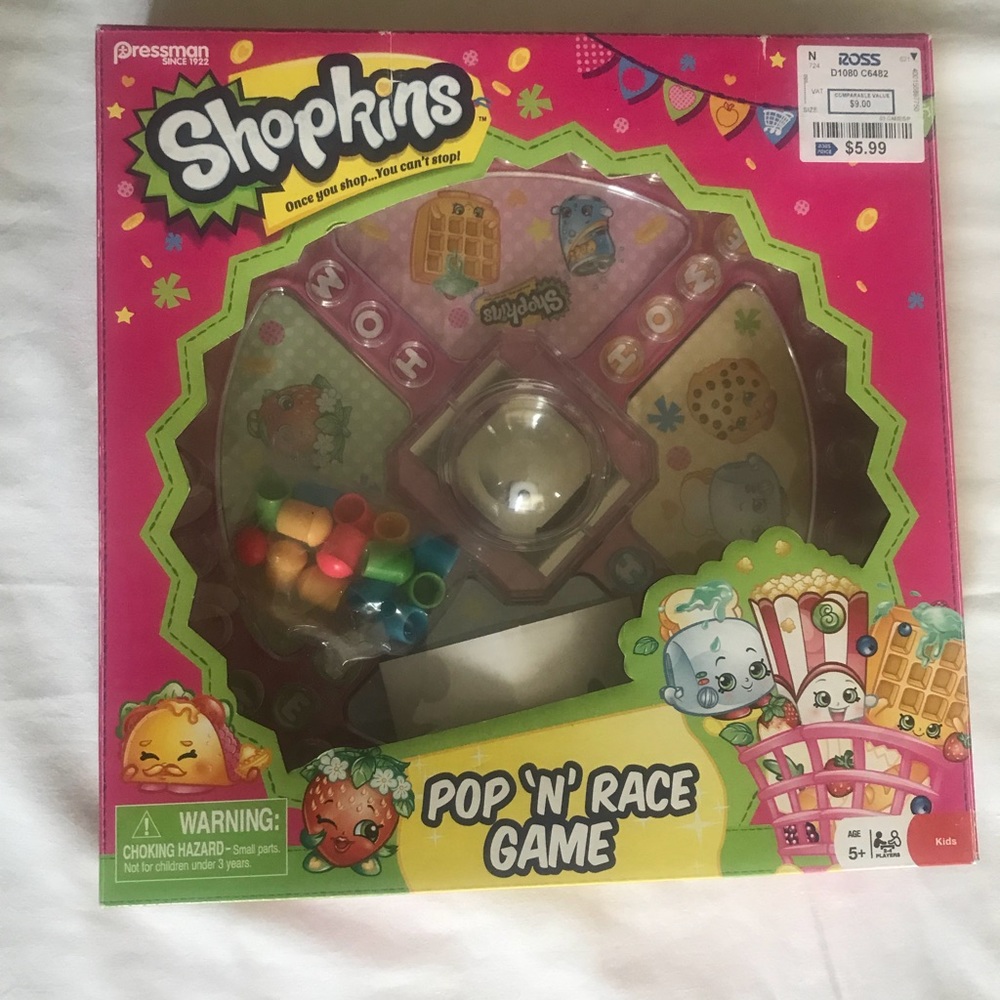 Shopkins, game, ocean buddies 📝 pads & 4headbands